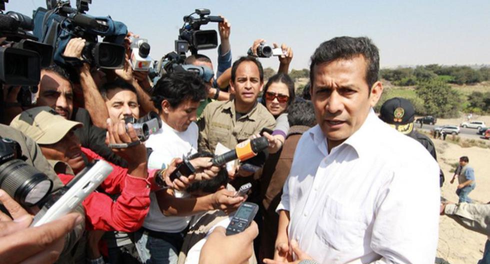 Ollanta Humala no quiere polémicas con Mario Vargas Llosa (Foto: Andina)