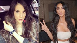 Instagram: Chiara Pinasco sorprendió posando al lado de Kim Kardashian