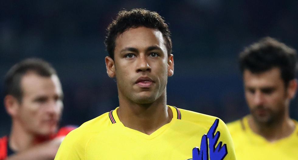 Neymar censuró el lanzamiento de objetos que dijo haber sufrido en el Vélodrome de Marsella. (Foto: EFE)