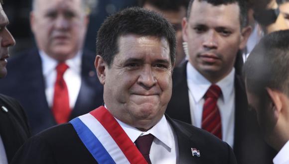 El presidente de Paraguay, Horacio Cartes, en Asunción, Paraguay. (Foto: Archivo /AP / Marta Escurra)