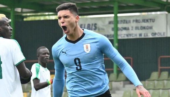 Nueva baja en Uruguay: Darwin Núñez no estará frente a Argentina y Bolivia por Eliminatorias Qatar 2022. (Prensa AUF)