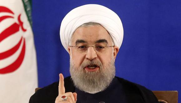 El presidente iraní Hasan Rohaní advirtió que Irán no necesita permiso de Estados Unidos para realizar pruebas de misiles. (Foto: AFP)