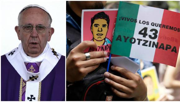 Padres de los 43 de Ayotzinapa no irán a misa del Papa