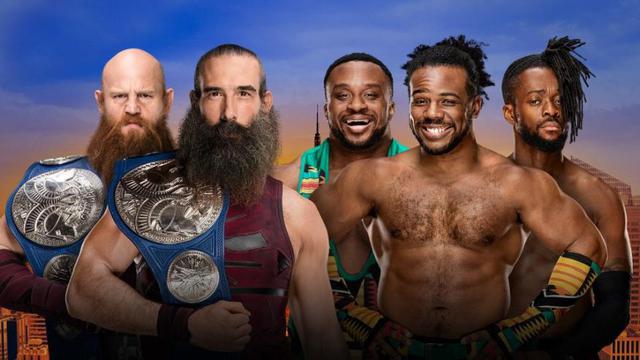 Campeonato de Parejas de SmackDown:The Bludgeon Brothers vs. The New Day.  (Foto: WWE).