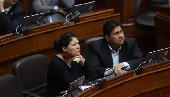 La congresista Yesenia Ponce pidió que el caso vuelva a la Comisión de Ética pero su planteamiento fue rechazado por mayoría. (Foto: Giancarlo Avila / GEC)