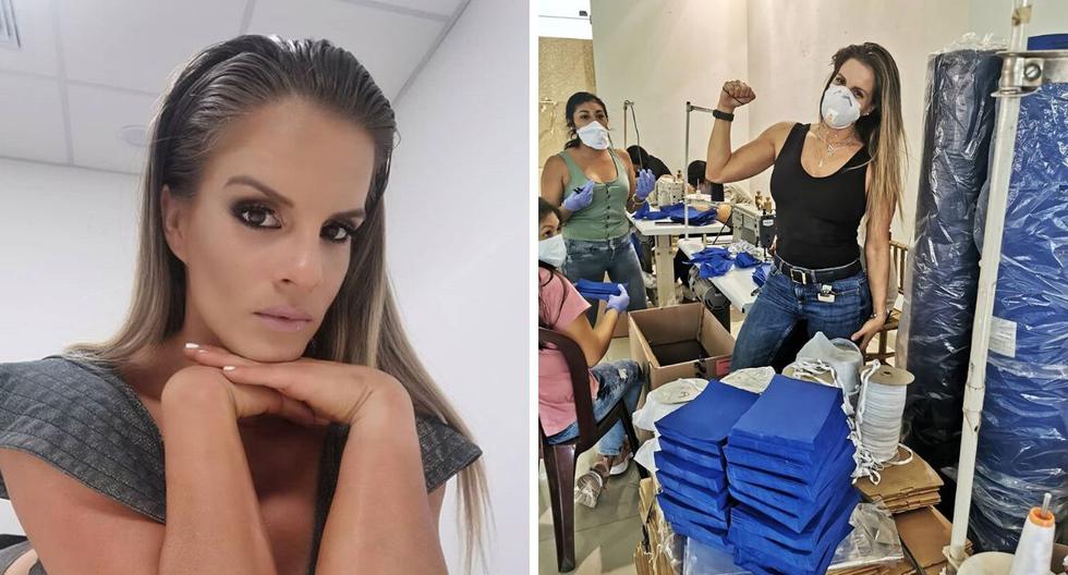 La modelo Alejandra Baigorria hizo un llamado para que todos donen a las personas más necesitadas.(@alejandrabaigorria)