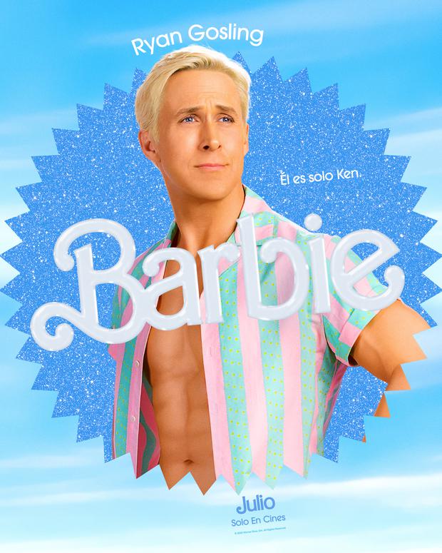 Ryan Gosling como Ken en la película "Barbie" (Foto: Warner Bros.)