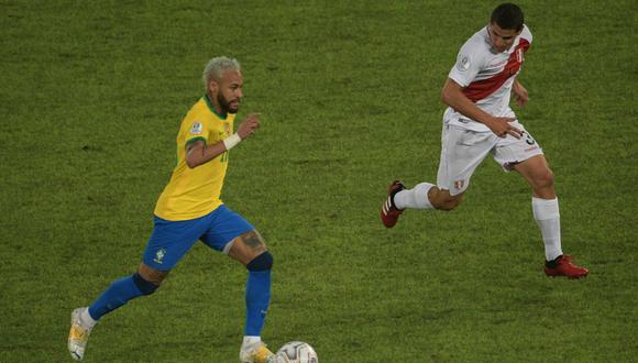 Aldo Corzo disputará su tercera semifinal de Copa América con la Selección Peruana. (Foto: AFP)