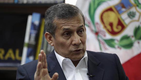 El exmandatario Ollanta Humala es el líder del Partido Nacionalista. (Foto: Paolo Aguilar/ EFE)
