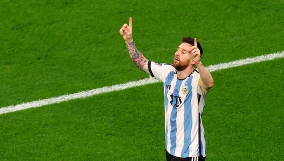 Lionel Messi marcó el 1-0 de Argentina vs. Australia. (Foto: Reuters)