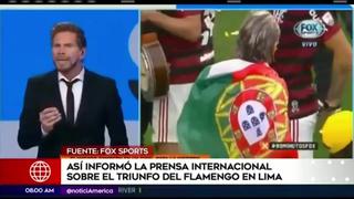 Así informaron los medios internacionales el triunfo de Flamengo en Lima