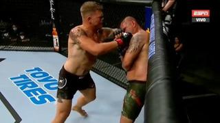 UFC Fight Night: ¡Terrible codazo! Sherman derrotó por K.O a Villanueva en la primera pelea de la noche de MMA | VIDEO