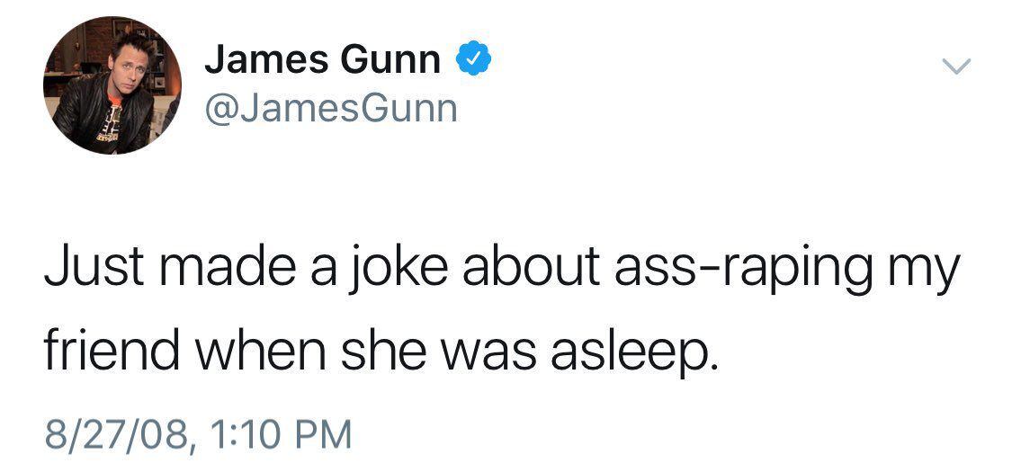 Tuits de James Gunn. (Fuente: Twitter)
