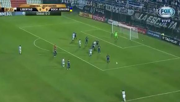 Boca Juniors vs. Libertad: el primer aviso de 'Tacuara' Cardozo en Paraguay | VIDEO
