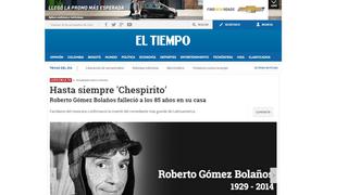 Murió Chespirito: así informaron los medios internacionales