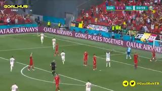 Dinamarca vs. Bélgica: golazo de De Bruyne para el 2-1 a favor de los belgas | VIDEO