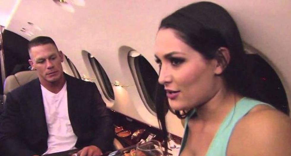 Nikki Bella ya tiene un buen tiempo de relación con John Cena y ambos viajan juntos por WWE. (Foto: Internet)