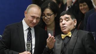 “Reputín del or...”: revelan audios de Diego Maradona rechazando una reunión con Putin
