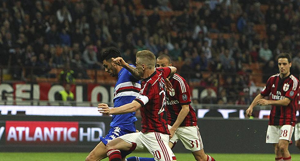AC Milán y Sampdoria empataron 1-1 por la Serie A. (Foto: Getty Images)