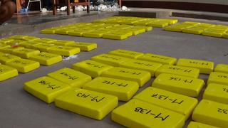 Vraem: 266 kilos de droga eran llevados a pista de aterrizaje en Ucayali | FOTOS