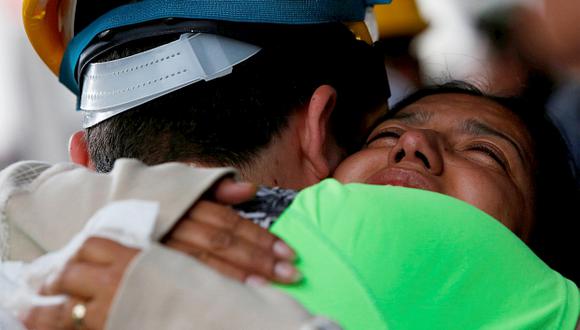 Diana Pacheco se salvó gracias a los mensajes de WhatsApp que envió a su esposo poco después de que el terremoto magnitud 7,1 devastara la Ciudad de México. (Foto: Reuters)