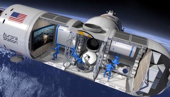 La estación espacial Aurora será el primer hotel espacial del mundo. (Foto: Orion Span)
