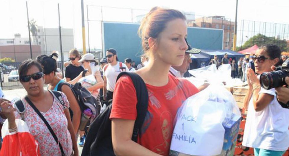 Unos 500 voluntarios de diferentes universidades públicas y privadas llegarán hoy a la zona de Cajamarquilla, Chosica, para entregar donaciones recaudadas. (Foto: Andina)