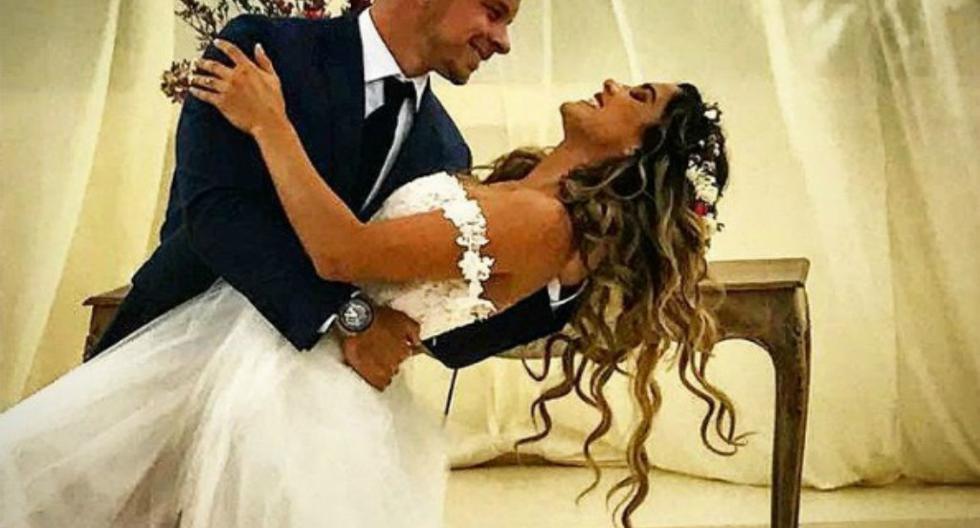 Mario Hart no se quedaba atrás, y también seguía al compás de la canción los pasos de su esposa. (Foto: Instagram)