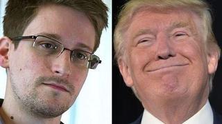 Snowden: "Poco importa Donald Trump, solo es un presidente"