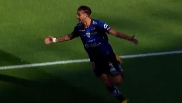 Gol de Lautaro Díaz para el 1-0 de Independiente del Valle vs. Sao Paulo. (Captura: ESPN2)