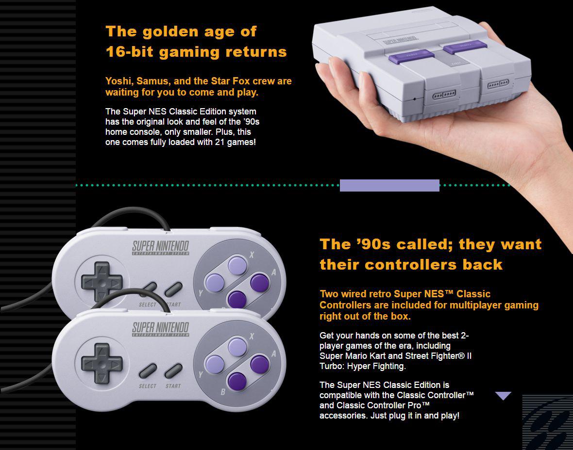 SNES Classic Mini alberga 21 videojuegos. (Foto: Nintendo)