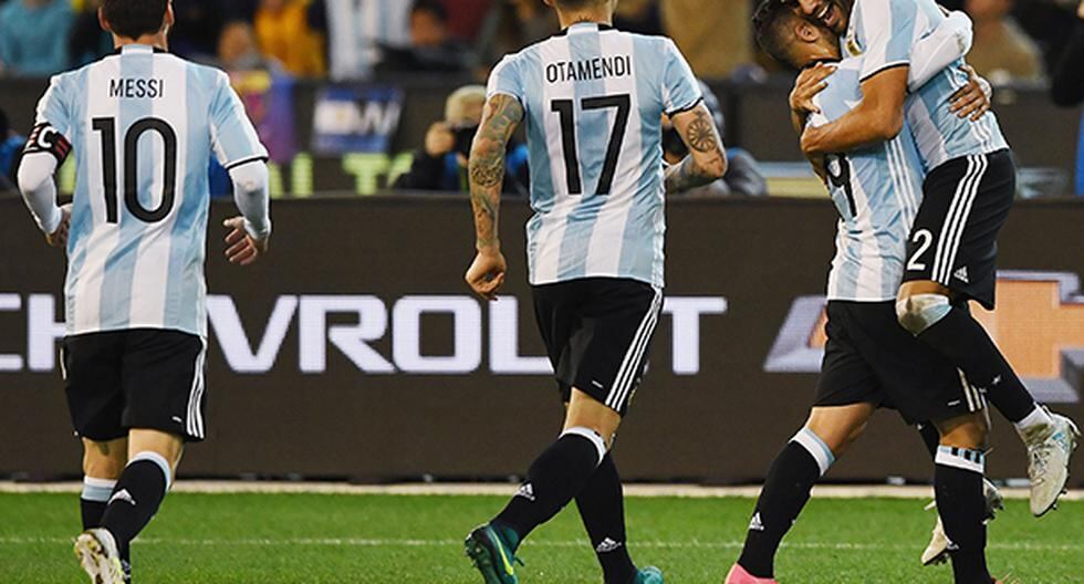 Argentina comenzó la era Sampaoli con el pie derecho con un triunfo ante Brasil en Melbourne, Australia, con el único gol de Gabriel Mercado. (Foto: Getty Images)
