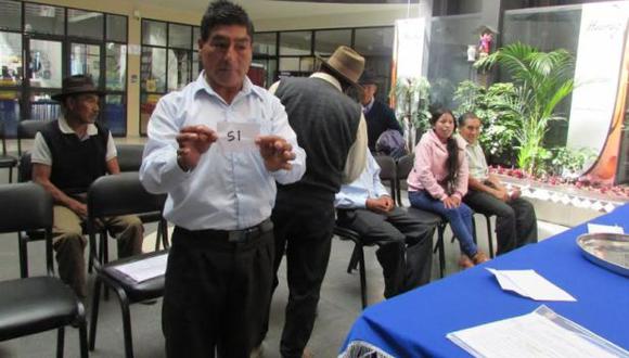 Áncash: eligen a alcalde de un centro poblado de Huaraz mediante sorteo
