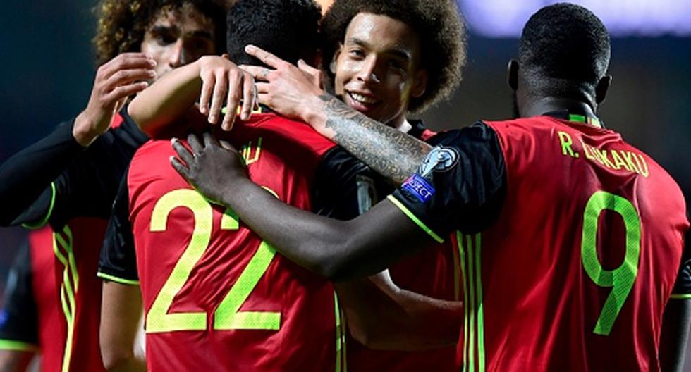 Bélgica sigue liderando su grupo en las Eliminatorias Rusia 2018 de la UEFA con su triunfo sobre Estonia. (Foto: Getty Images)