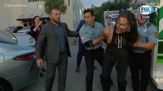 Jeff Hardy fue arrestado en el inicio del último episodio de SmackDown