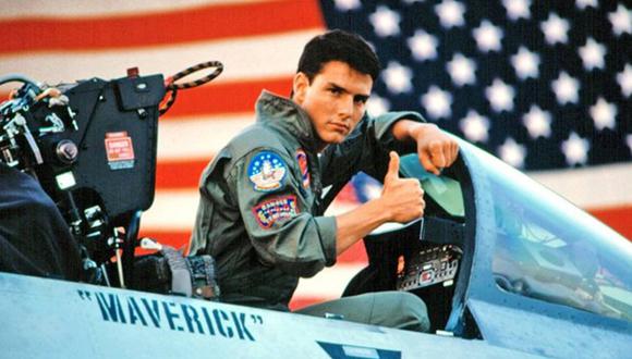 En 1986 el actor intepretó al pilto 'Maverick' y 33 años después, se anunció la secuela de "Top Gun", presuntamente, para estrenarse este 2019. (Foto: Paramount Picture)