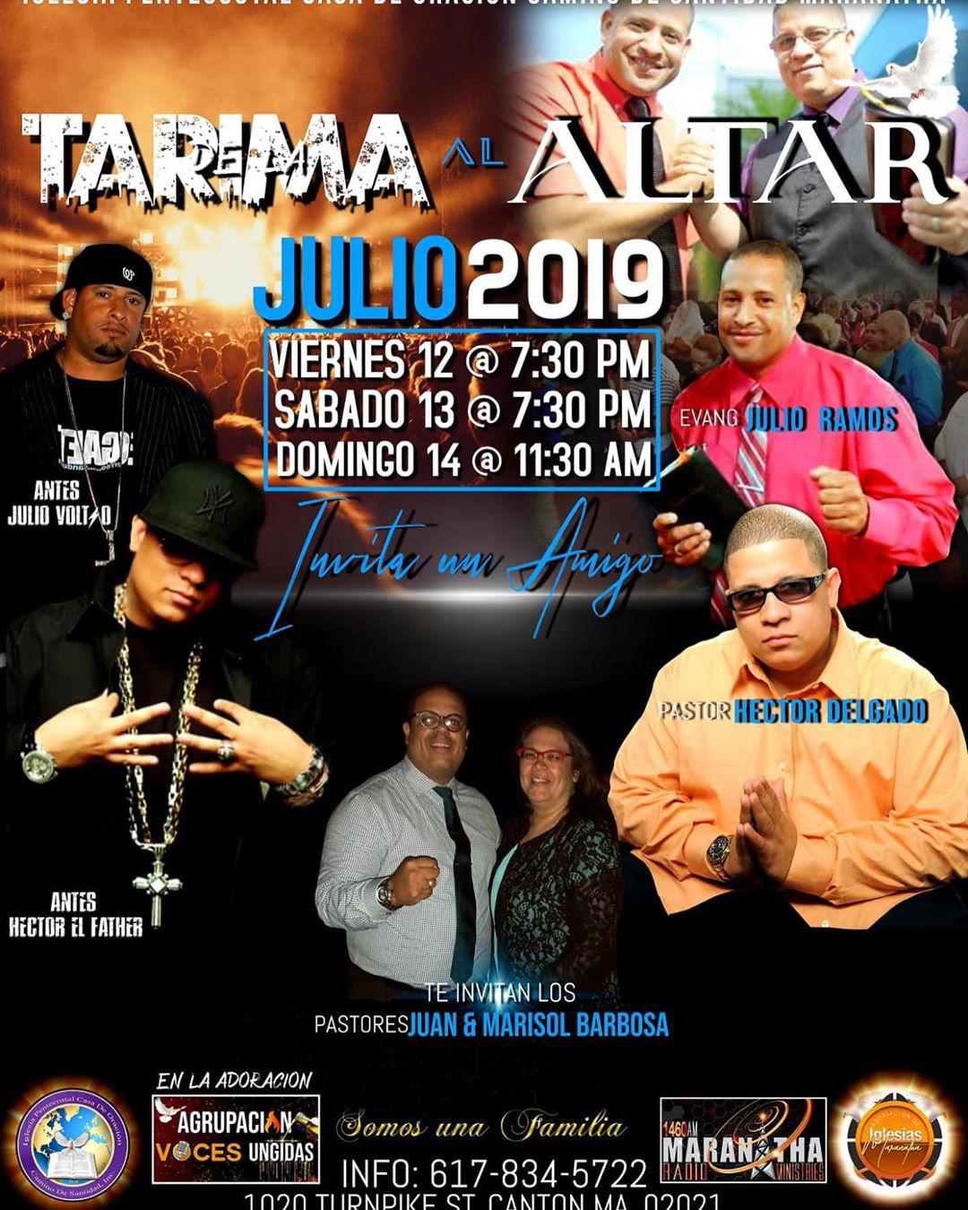 Héctor ‘El Father’ y Julio ‘Voltio’: De amenazarse de muerte a predicar juntos en las iglesias. (Foto: Captura)