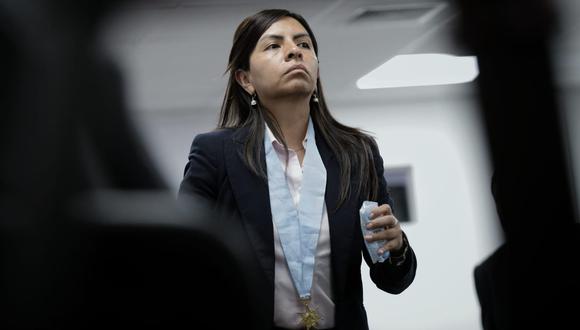 Giulliana Loza aseveró que la fiscalía ha tenido un “trato discriminatorio” en contra de Keiko Fujimori . (Foto: GEC)