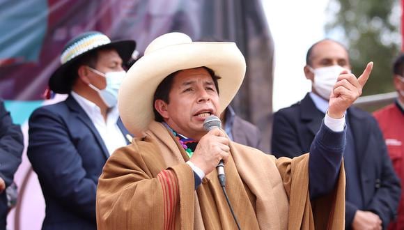 Pedro Castillo cuestionó a medios de comunicación que reportaron protestas en su contra en Arequipa. | Foto: archivo Flickr Presidencia Perú