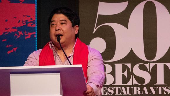 Mitsuharu Tsumura en los 50 Best Latam 2019. (Foto: Difusión)