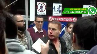 Metropolitano: pasajero fue agredido mientras formaba fila