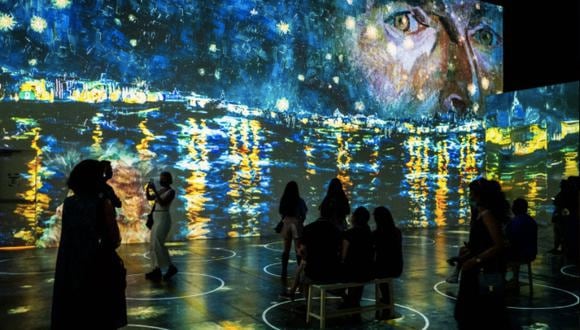 La exposición multisensorial tendrá lugar en la Sede Legado de la Videna. (Foto referencial: Beyond Van Gogh)