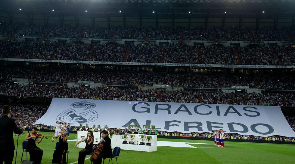 En el Santiago Bernab&eacute;u le hicieron un homenaje p&oacute;stumo antes de un partido ante el Atl&eacute;tico de Madrid. (Foto: Getty Images)
