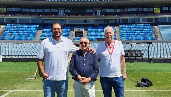 El gerente de Selecciones de la FPF visitó las instalaciones del Estadio Centenario. Foto: @SeleccionPeru.