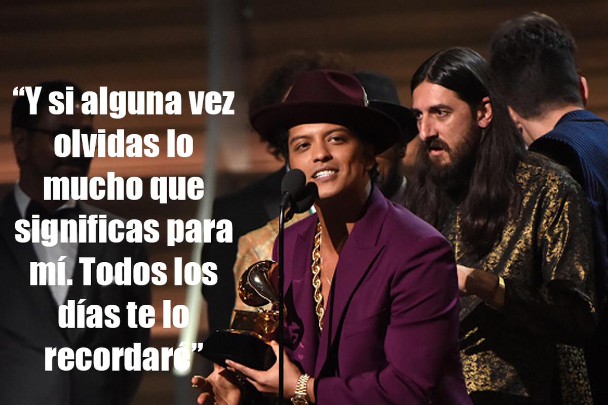 Bruno Mars: 10 frases que debes compartir con tus amigos | MUJERES |  