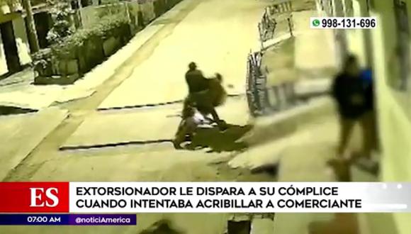 Delincuente acaba con la vida de su cómplice por accidente en Villa María del Triunfo. (Foto: América Noticias)