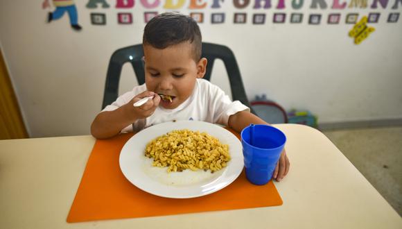 Niños desnutridos, el rostro más desgarrador de la crisis en Venezuela. Foto: AFP