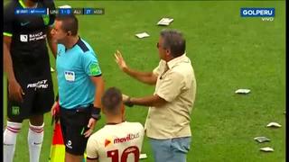 Universitario vs. Alianza Lima: Bengoechea, expulsado a pocos minutos de concluir el clásico | VIDEO