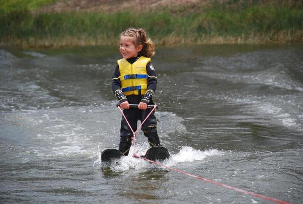 Christiana de Osma inició en el esquí acuático desde muy pequeña y hoy se corona como la mejor a nivel mundial. Foto: Archivo Personal