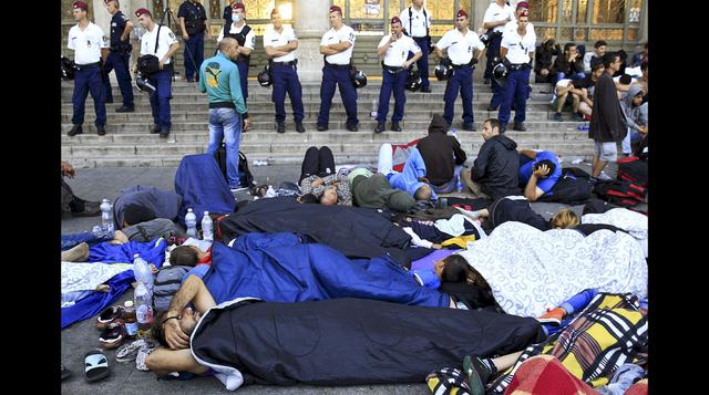 Crisis migratoria: Los migrantes varados que esperan a Budapest - 5